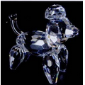 Optic Crystal Dog Figurine